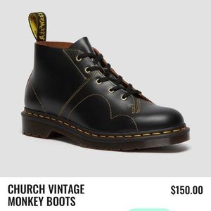 Dr. Marten’s Church Vintage Monkey Boots